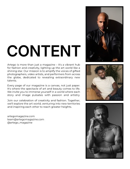ARTEGO MAGAZINE - MEN JUNE ISSUE 887, page 2