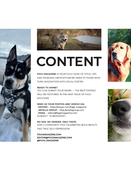 FIGGI MAGAZINE - LOVELY PETS AUGUST (Vol 1725), page 3