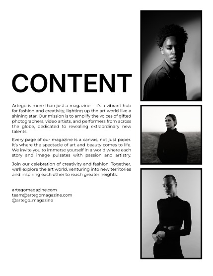 ARTEGO MAGAZINE - PORTRAIT JUNE ISSUE 1411, page 2