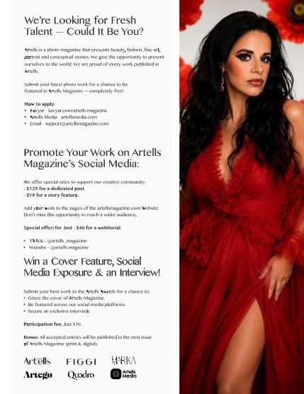 ARTELLS MAGAZINE - PORTRAIT JULY (Vol 4188), page 3