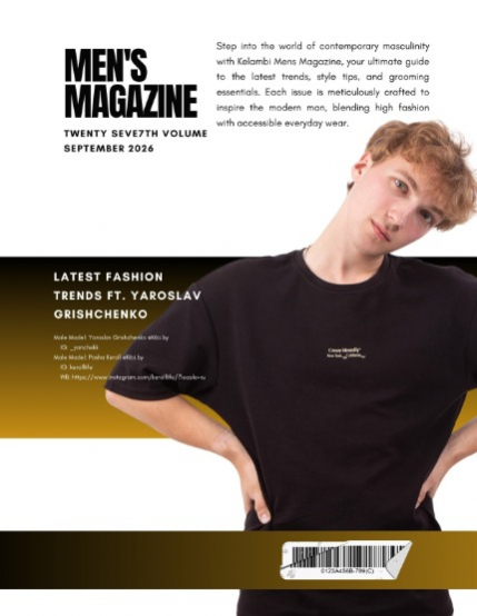 Kelambi Magazine Men Fashion Portrait September Edition Vol 027, page 2