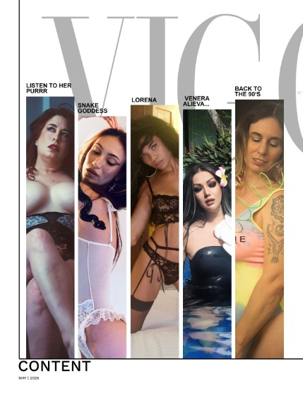 VIGOUR MAGAZINE Nude & Boudoir | May 2025 | Issue 02, page 2