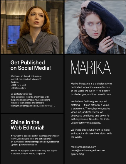 MARIKA MAGAZINE PORTRAIT (ISSUE 6135 - January), page 2