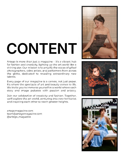 ARTEGO MAGAZINE - PORTRAIT MAY ISSUE 1367, page 2