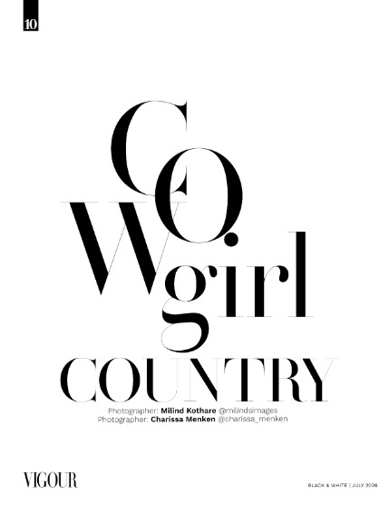 VIGOUR MAGAZINE The Black And White | July 2026 | Issue 01, page 10