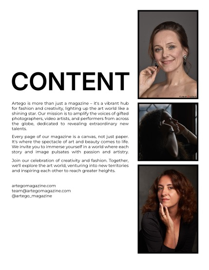 ARTEGO MAGAZINE - PORTRAIT DECEMBER ISSUE 1175, page 2