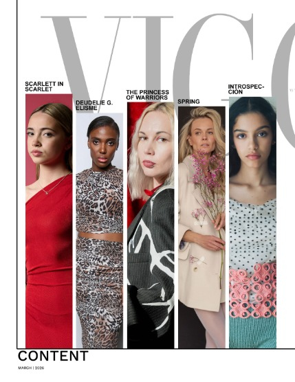 VIGOUR MAGAZINE Fashion & Beauty | March 2026  | Issue 13, page 2