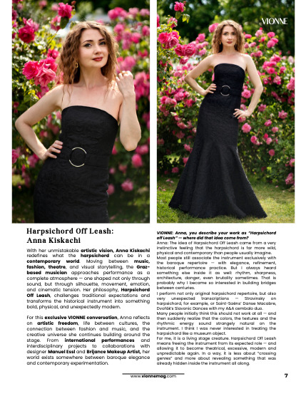 VIONNE Magazine - ISSUE #14 - JUNE, page 7