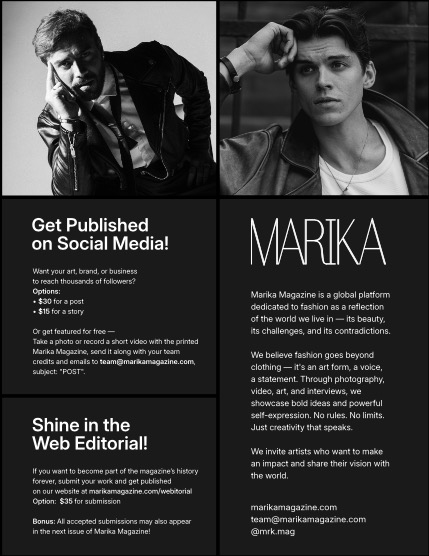 MARIKA MAGAZINE MEN (ISSUE 5658 - MAY), page 2