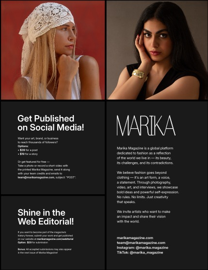 MARIKA MAGAZINE PORTRAIT (ISSUE 6390 - August), page 2