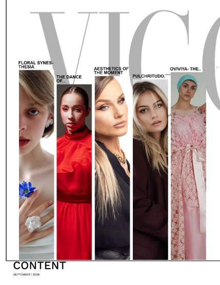 VIGOUR MAGAZINE The Fashion & Beauty | September 2026 | Issue 06, page 2