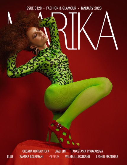 MARIKA MAGAZINE FASHION & GLAMOUR (ISSUE 6128 - January), page 1