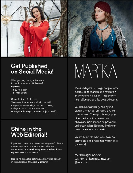 MARIKA MAGAZINE FASHION & GLAMOUR (ISSUE 6285 - May), page 2