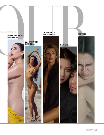 VIGOUR MAGAZINE Nude & Boudoir | February 2025 | Issue 01, page 3