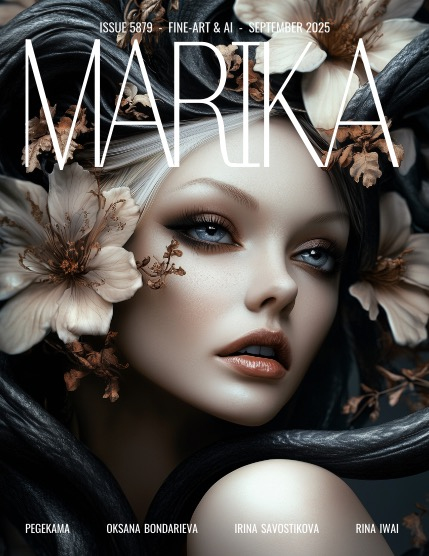 MARIKA MAGAZINE FINE-ART & AI (ISSUE 5879 - SEPTEMBER), page 1