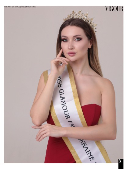 VIGOUR MAGAZINE The Art of Style | November 2025 | Issue 02, page 5