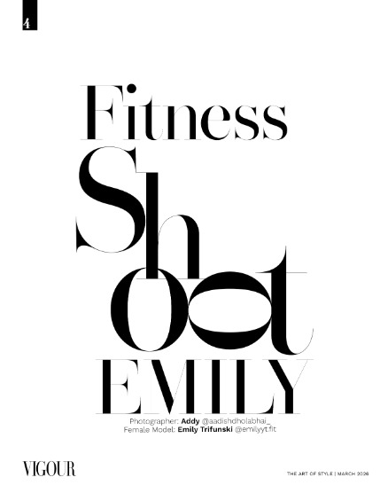 VIGOUR MAGAZINE The Art of Style | March 2026 | Issue 02, page 4