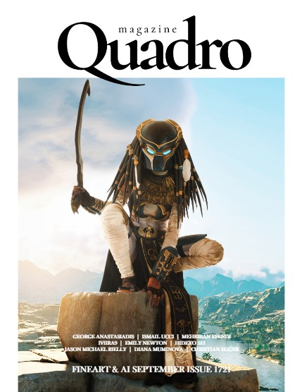 QUADRO MAGAZINE - FINEART & AI SEPTEMBER (Vol 1721), page 1