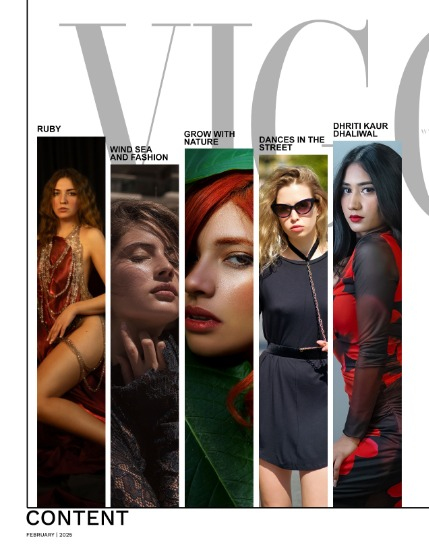VIGOUR MAGAZINE Fashion & Beauty | February 2025 | Issue 07, page 2