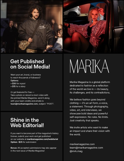 MARIKA MAGAZINE FASHION & GLAMOUR (ISSUE 6009 - NOVEMBER) , page 2