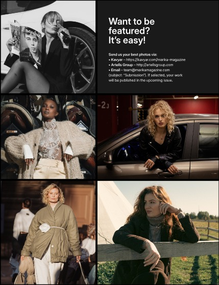 MARIKA MAGAZINE FASHION & GLAMOUR (ISSUE 6009 - NOVEMBER) , page 3