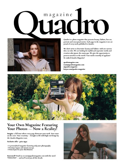 QUADRO MAGAZINE - PORTRAIT AUGUST (Vol 1255), page 2