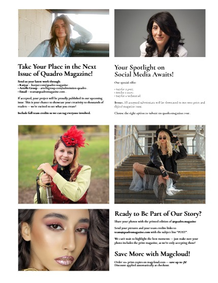 QUADRO MAGAZINE - PORTRAIT APRIL (Vol 1559), page 3