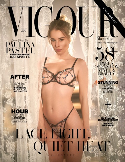 VIGOUR MAGAZINE The Nude & Boudoir | February 2026 | Issue 01, page 1