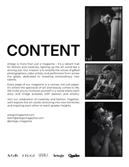 ARTEGO MAGAZINE - MEN JUNE ISSUE 1387, page 2