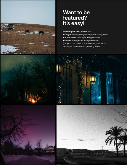 MARIKA MAGAZINE NATURE & TRAVELS (ISSUE 6165 - FEBRUARY), page 3