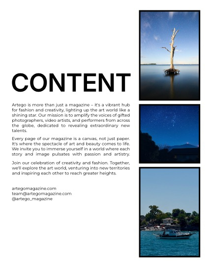 ARTEGO MAGAZINE - NATURE & TRAVELS AUGUST ISSUE 985, page 2