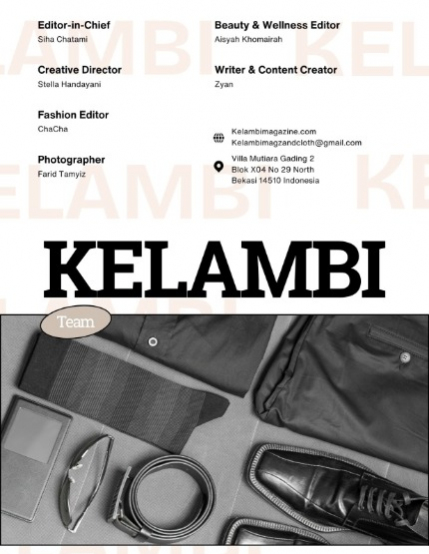 Kelambi Magazine Men Fashion Portrait May 2026 Vol 021, page 3
