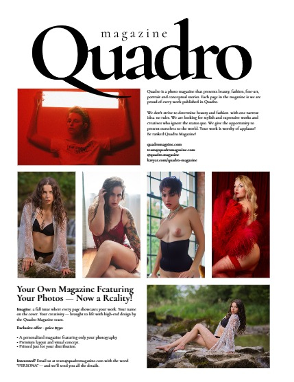 QUADRO MAGAZINE - EMOTIONS. ART. FASHION AUGUST (Vol 1206), page 2