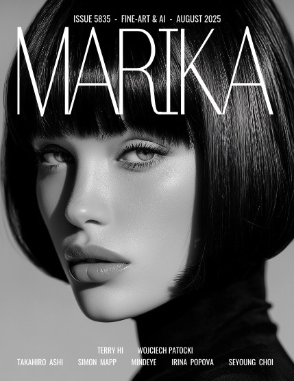 MARIKA MAGAZINE FINE-ART & AI (ISSUE 5835 - AUGUST), page 1