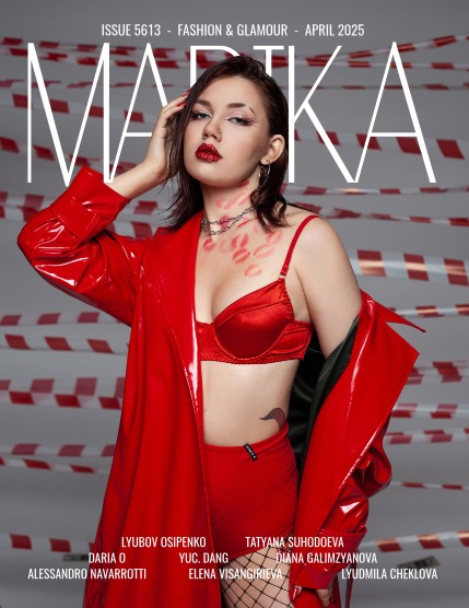 MARIKA MAGAZINE FASHION & GLAMOUR (ISSUE 5613 - APRIL), page 1