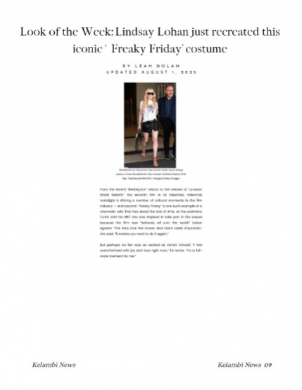 Kelambi Magazine Fashion & Potrait Summer Issue August 6th 2025, page 9