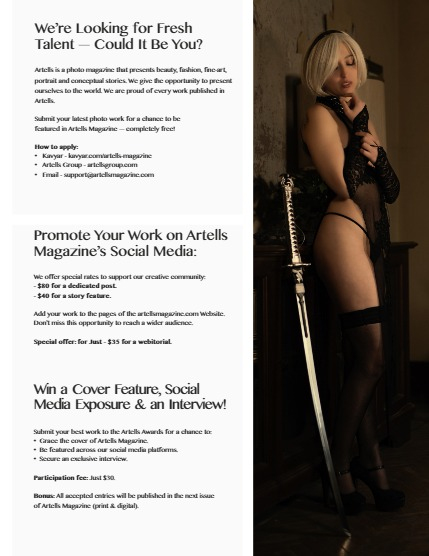 ARTELLS MAGAZINE - FANTASY & AI AUGUST (Vol 3459), page 3