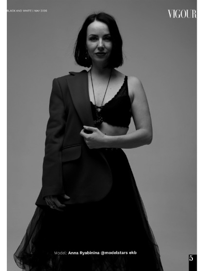 VIGOUR MAGAZINE The Black And White | May 2026 | Issue 01, page 5