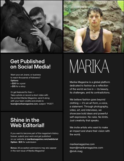 MARIKA MAGAZINE MEN (ISSUE 5839 - AUGUST), page 2