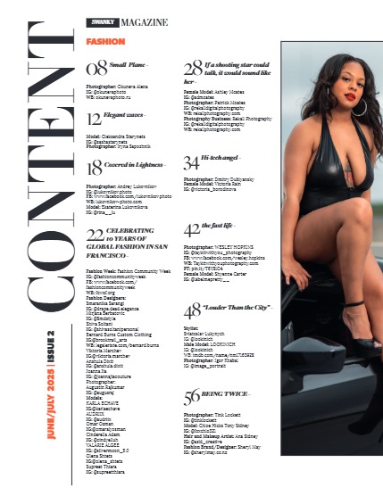 Swanky Magazine - June/July 2025: The Ultimate Fashion Issue 3, page 6