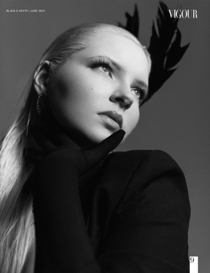VIGOUR MAGAZINE Black And White | June 2025 | Issue 03, page 9