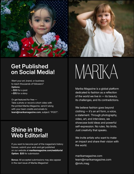 MARIKA MAGAZINE TEEN & KIDS (ISSUE 6026 - NOVEMBER), page 2