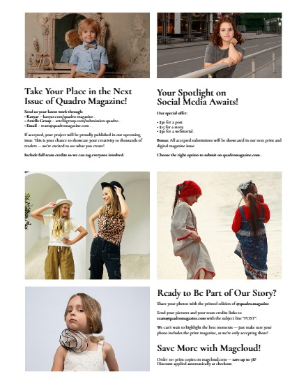 QUADRO MAGAZINE - PORTRAIT AUGUST (Vol 1236), page 3