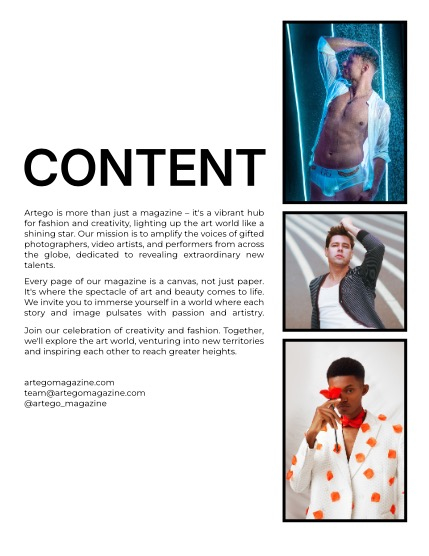 ARTEGO MAGAZINE - MEN SEPTEMBER ISSUE 1046, page 2