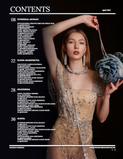 Swanky Magazine - April 2025: The Fashion Forward Edition, page 4