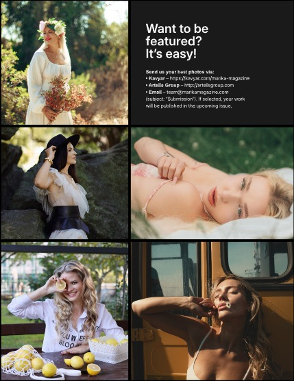 MARIKA MAGAZINE PORTRAIT (ISSUE 6037 - NOVEMBER), page 3