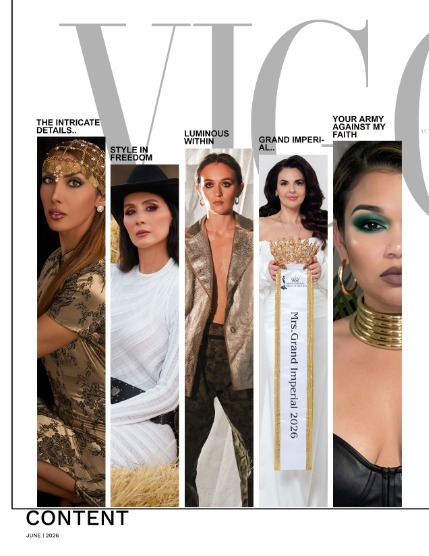 VIGOUR MAGAZINE Fashion & Beauty | June 2026 | Issue 15, page 2