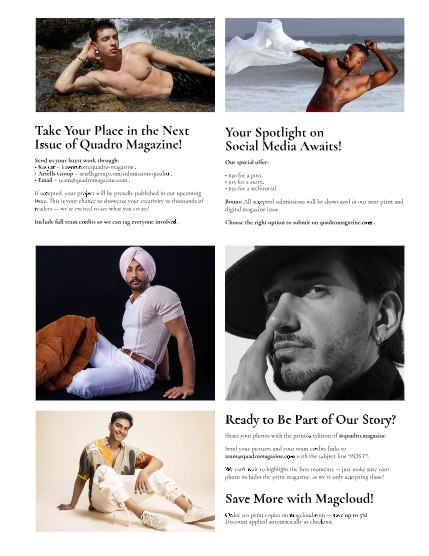 QUADRO MAGAZINE - EMOTIONS. ART. FASHION AUGUST (Vol 1209), page 3