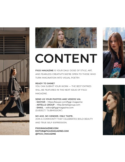 FIGGI MAGAZINE - PORTRAIT AUGUST (Vol 1772), page 3