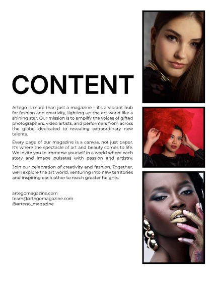 ARTEGO MAGAZINE -  BEAUTY & HAIR OCTOBER ISSUE 1084, page 2